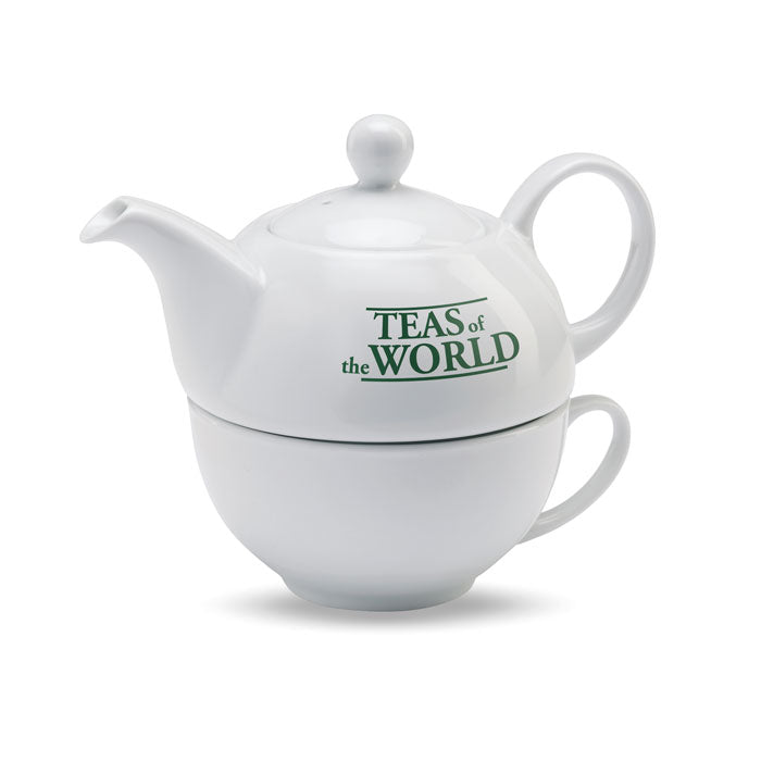 Branded Teapot and Cup Set 400ml