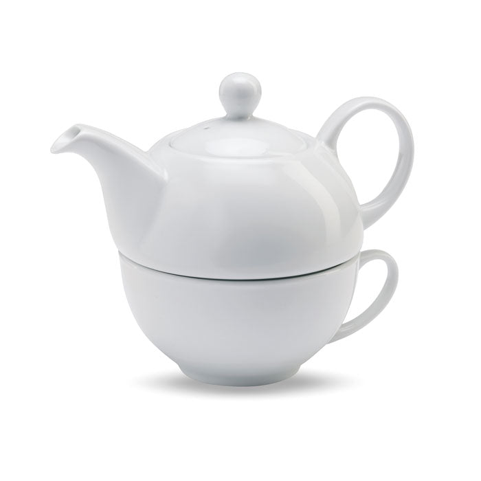Branded Teapot and Cup Set 400ml
