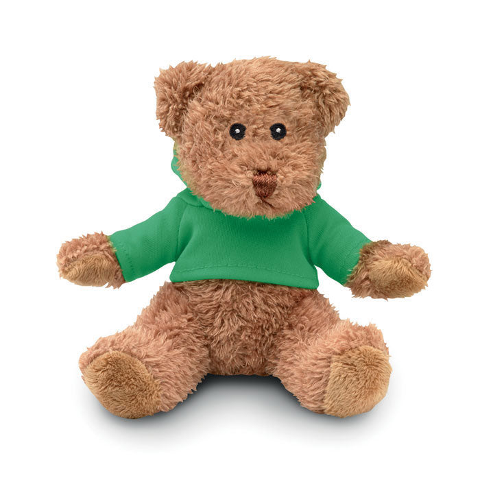 Branded Teddy Bear Plush with Hoodie without branding
