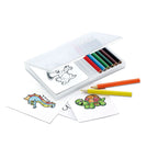 Branded Wooden Pencil Colouring Set without branding