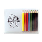 Branded Wooden Pencil Colouring Set without branding