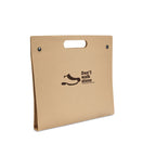 Branded Recycled Carton Conference Folder with Notepad and Pen