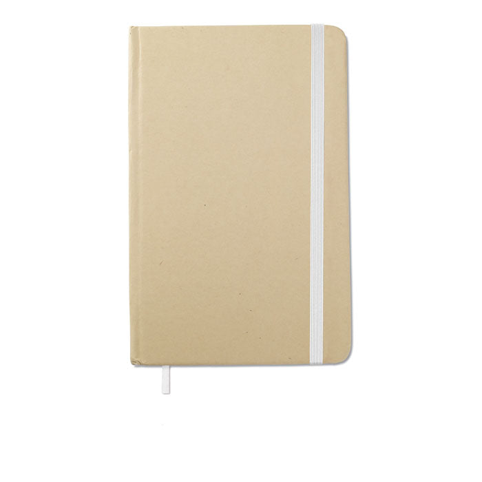 Branded A6 Plain Recycled Hard Cover Notebook