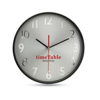 Branded Aluminium Office Wall Clock