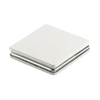Branded Double Magnetic Mirror in Square PU Cover without branding