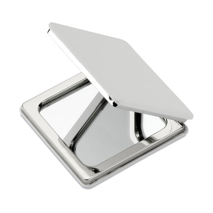 Branded Double Magnetic Mirror in Square PU Cover