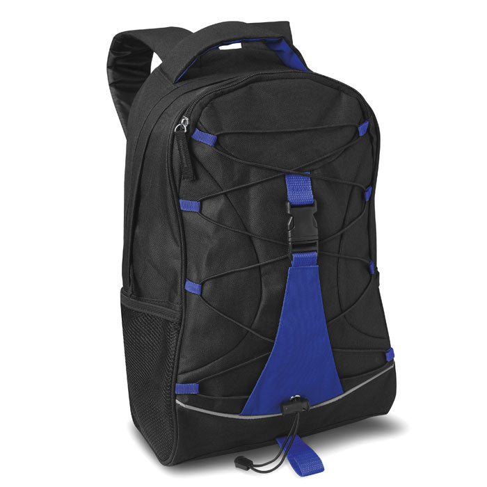 Branded Adventure Backpack in Blue
