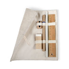 Branded Wooden Stationery Set in Cotton Pouch