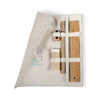 Branded Wooden Stationery Set in Cotton Pouch