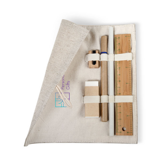 Stationery Set in Cotton Pouch