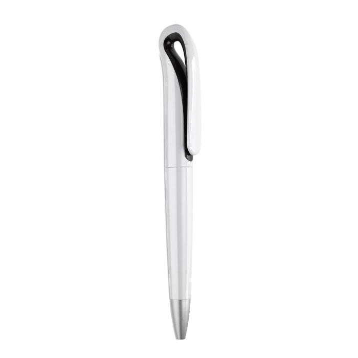 Branded ABS Twist Ball Pen in Black