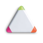 Branded triangular multi-colour highlighter