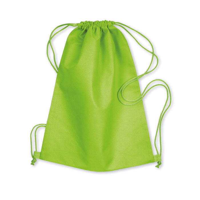 Branded Nonwoven Drawstring 80gsm in Green