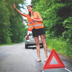 Branded Class 2 Hi-Vis Safety Waistcoat in use