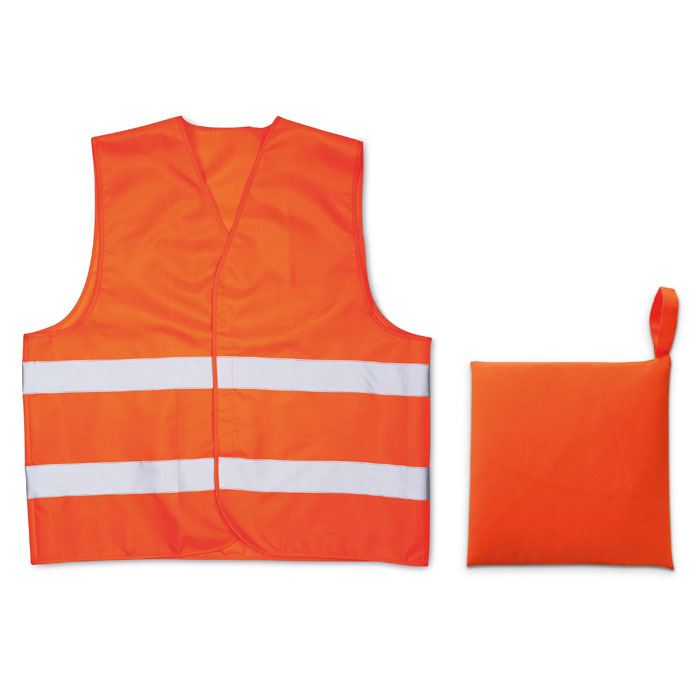Branded Class 2 Hi-Vis Safety Waistcoat