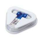Branded Wired Earphones in Triangular Case without branding