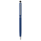 Branded twist stylus pen with chrome clip