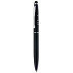 Branded Matt Twist Stylus Pen in Black
