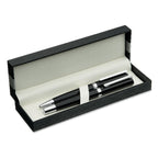 Branded Brass and Steel Pen and Roller Set without branding