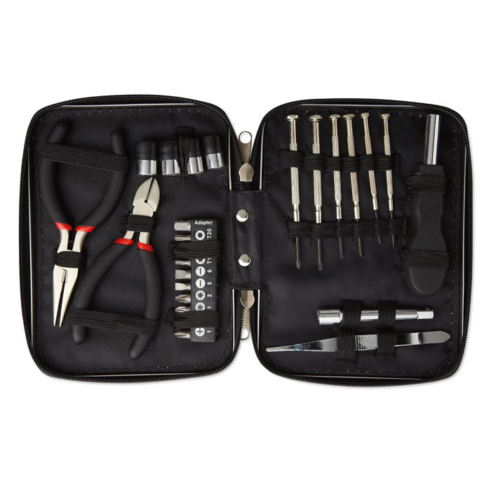 Branded 26 Piece Tool Set in Aluminium Case without branding