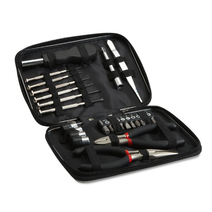 Branded 26 Piece Tool Set in Aluminium Case