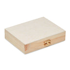 Branded Mini Artist Set in Wooden Box without branding