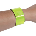 Branded Reflective Slap Wrist Band