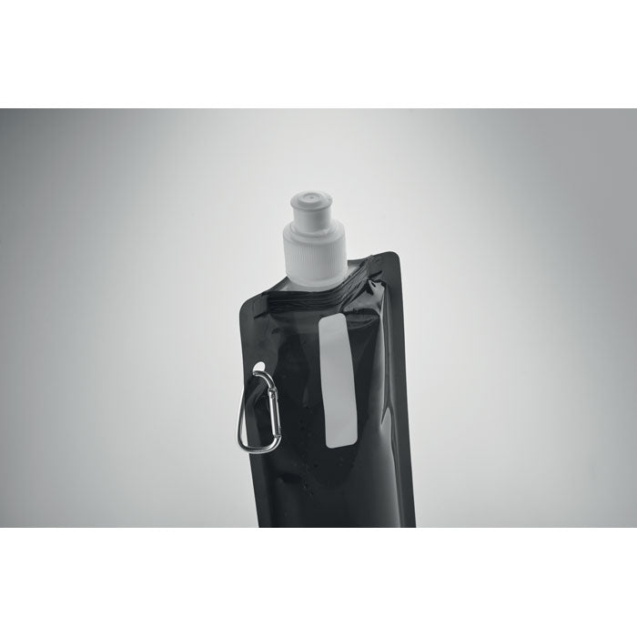Branded Foldable PET Bottle with Carabiner without branding