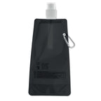 Branded foldable PET bottle, open