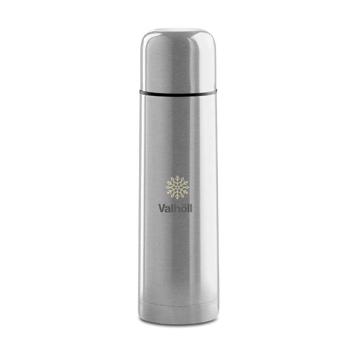 Branded Double Wall Vacuum Flask 500ml in Silver