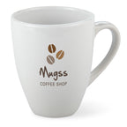 Branded small stoneware mug, printed