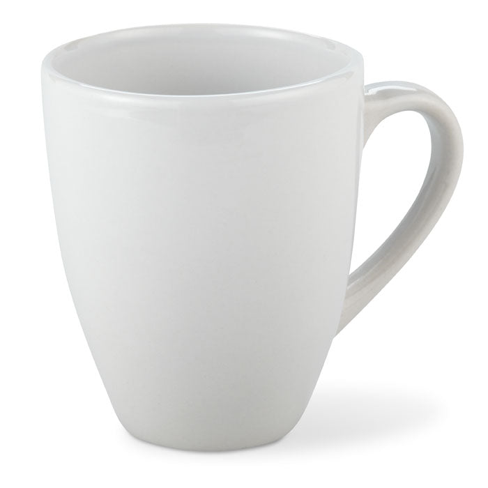 Branded small stoneware mug, 160ml