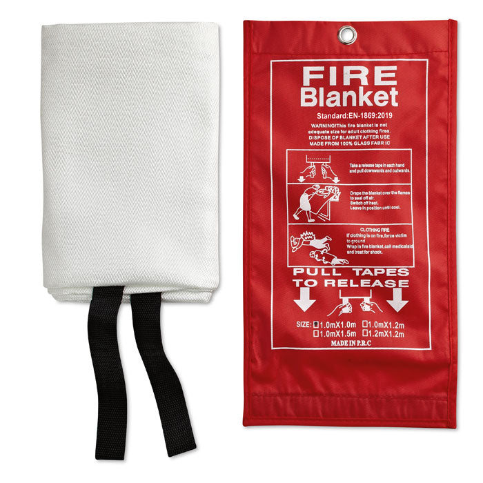 Branded Fire Blanket 100 x 95cm without branding