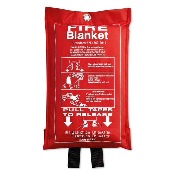 Branded Fire Blanket 100 x 95cm