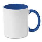Branded Coloured Sublimation Mug in Blue