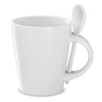 Branded sublimation mug with spoon