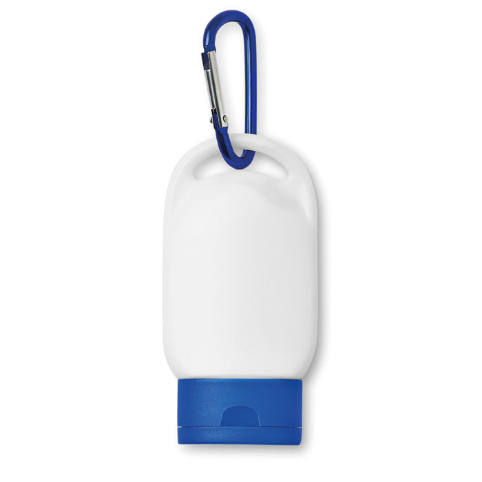 Branded Sun Lotion Keyring without branding