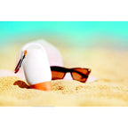 Branded Sun Lotion Keyring