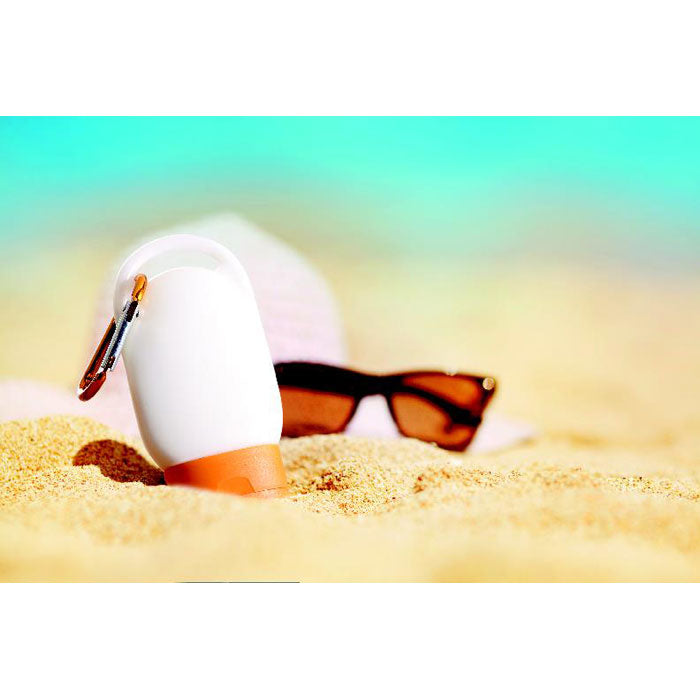 Branded Sun Lotion Keyring