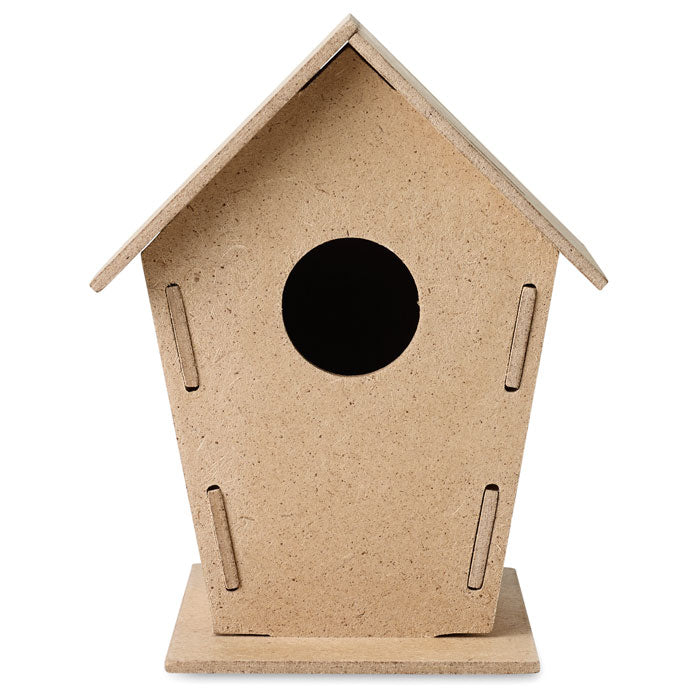 Branded Build Your Own Wooden Bird House without branding