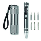 Branded Torch and Multi Tool Pen Set