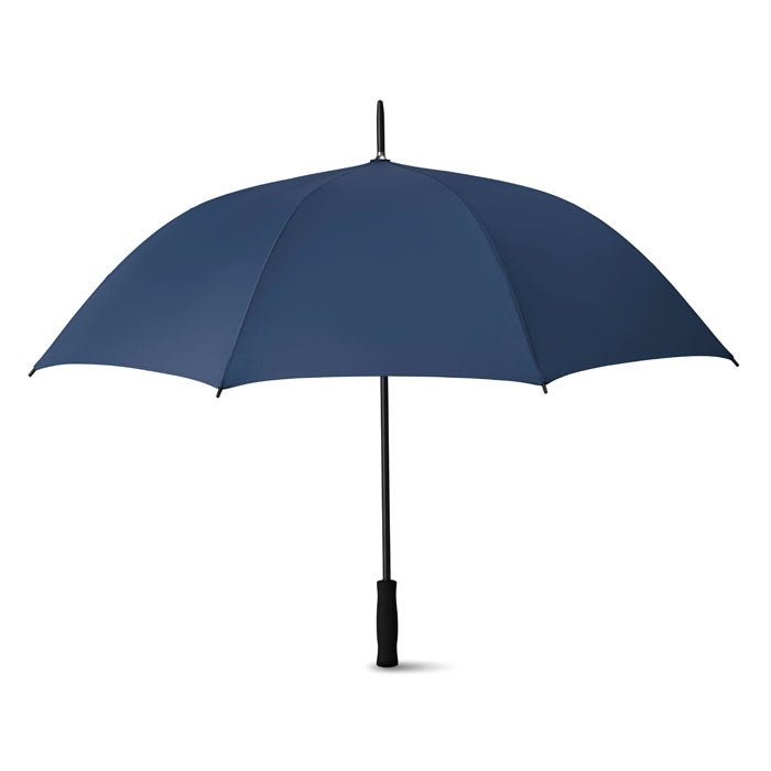 Branded 27 Inch Auto Open Umbrella in Blue