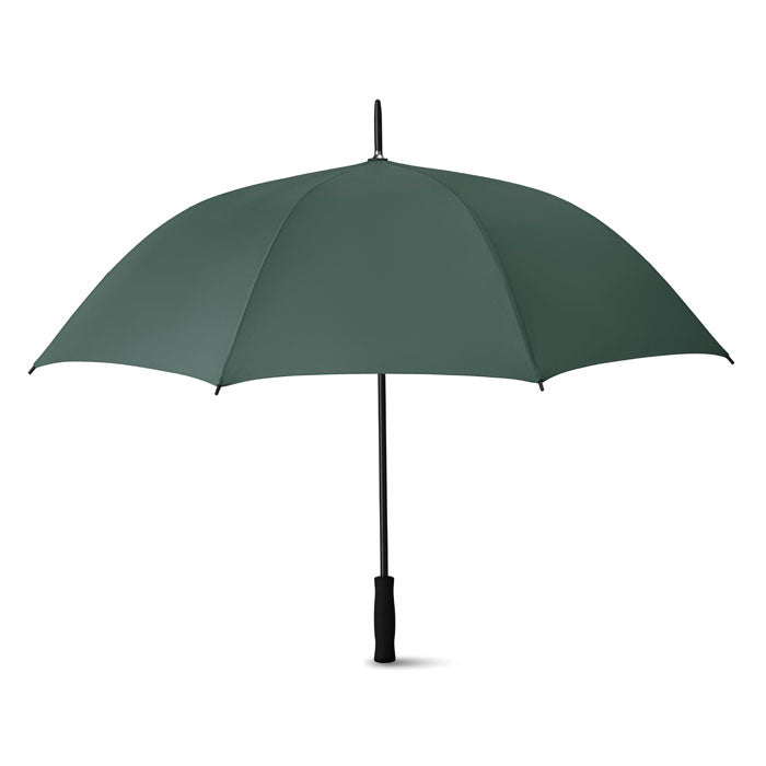 Branded 27 Inch Auto Open Umbrella in Green