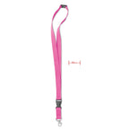 Branded 20mm Lanyard with Hook and Detachable Buckle colour option 38