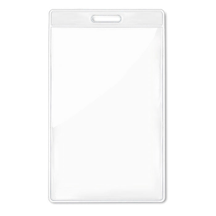 Branded Transparent Badge - 7.5 x 12.5cm without branding