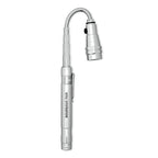 Branded Extendable Aluminium Torch in Silver