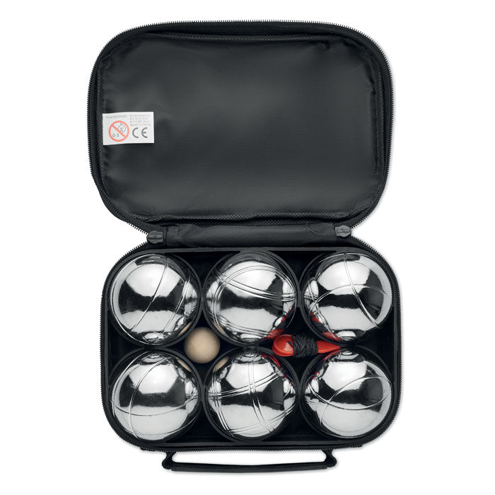 Branded Metal Jeu de Boules Set without branding