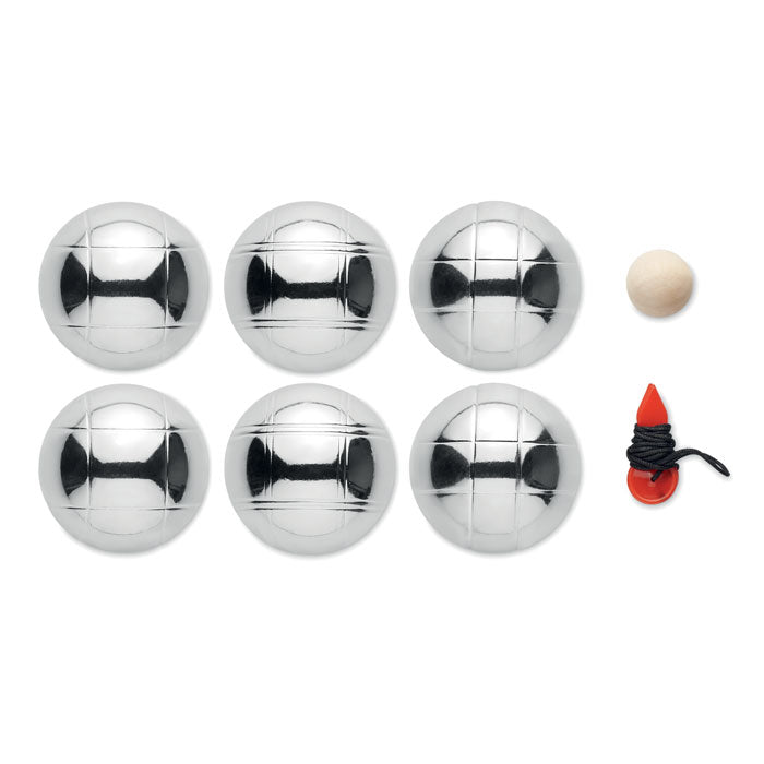 Branded Metal Jeu de Boules Set without branding