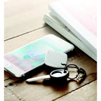 Branded Anti Loss Key Finder Device in use
