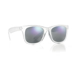 Branded Coloured Arm Sunglasses with Mirrored Lenses without branding